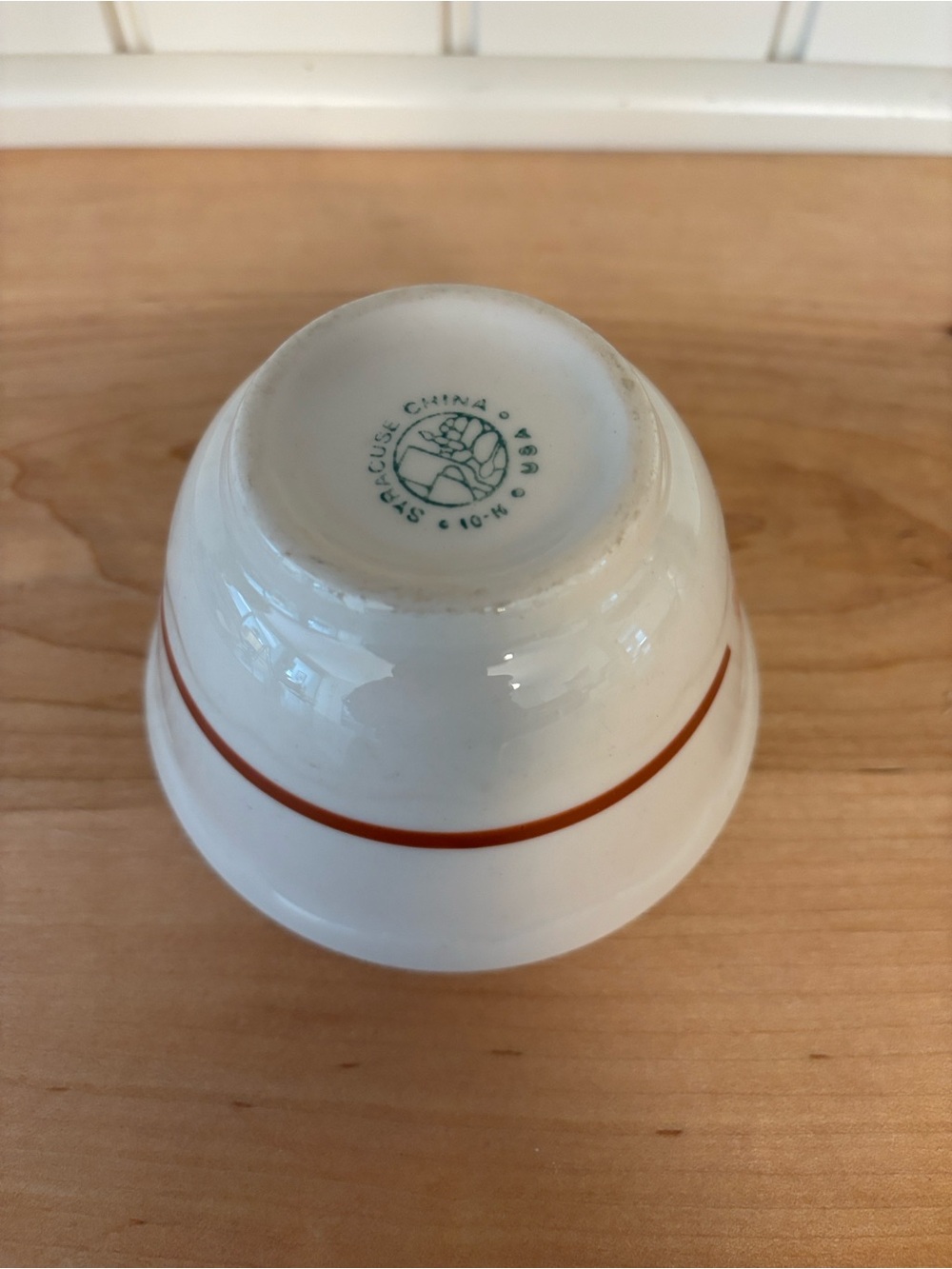 Vintage Mini Syracuse China Custard Bowl/ Ramekin USA - Picture 5 of 5